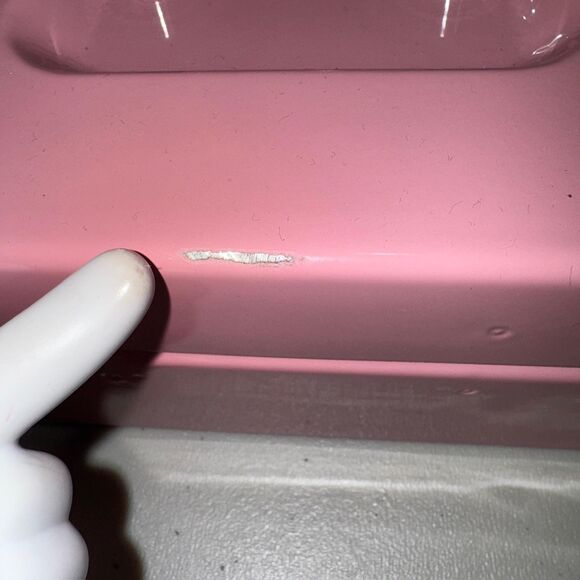 Metal Cash Money Box Tray Security Combination Lock Safe Pink Business Travel - Picture 8 of 10